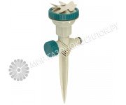 Распылитель RACO круговой на штыре, тип "лопастной" 4260-55/621C