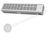 Электрическая тепловая завеса Тропик K-2