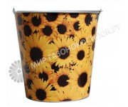 Оцинкованное ведро Центроинструмент Подсолнухи 1039-12-3