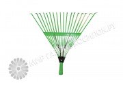 Веерные грабли без черенка Центроинструмент 0231-10