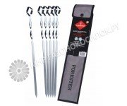 Набор шампуров в чехле (60 см; 6 шт.) Forester RZ-60NL