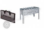 Мангал-дипломат + 6 шампуров и сумка FORESTER BC-781