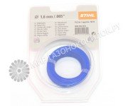 Триммерная струна круглого сечения 1,6 мм х 15,2 м Stihl 00009302232